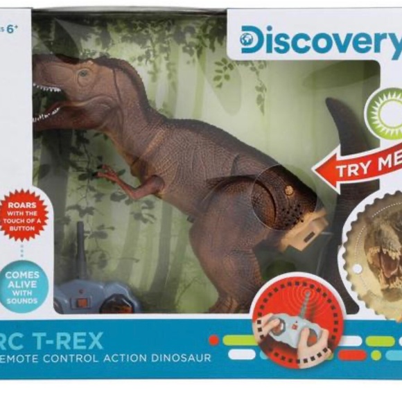 Discovery Toys Nib Discovery Trex Dinosaur Remote Control Action